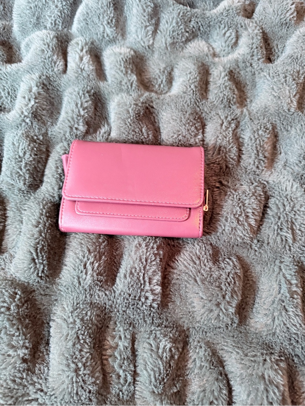 Pink Women's Compact Wallet - Unbranded